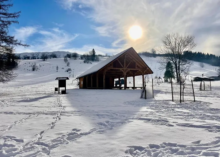 Apartman Dzika Dziura Z Jacuzzi Zawoja